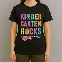 Kindergarten Rocks Teacher Crew Rock Star Kinder Team T-Shirt thumb 4