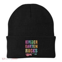 Kindergarten Rocks Teacher Crew Rock Star Kinder Team Beanie thumb 0