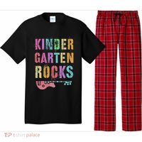 Kindergarten Rocks Teacher Crew Rock Star Kinder Team Pajama Set thumb 0