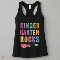 Kindergarten Rocks Teacher Crew Rock Star Kinder Team Women's Tank Top thumb 3