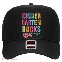 Kindergarten Rocks Teacher Crew Rock Star Kinder Team Hat thumb 0