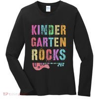 Kindergarten Rocks Teacher Crew Rock Star Kinder Team Women's Long Sleeve Shirt thumb 0