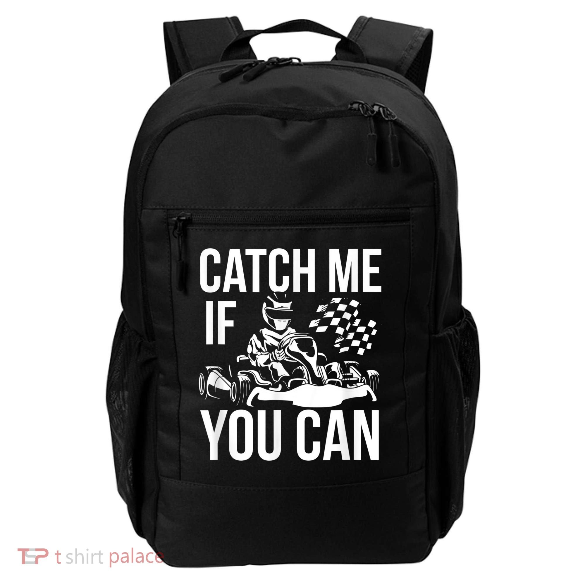 Karting Race Track Kart Racing Catch Me Go Carts Races Backpack