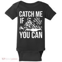 Karting Race Track Kart Racing Catch Me Go Carts Races Baby Bodysuit thumb 0