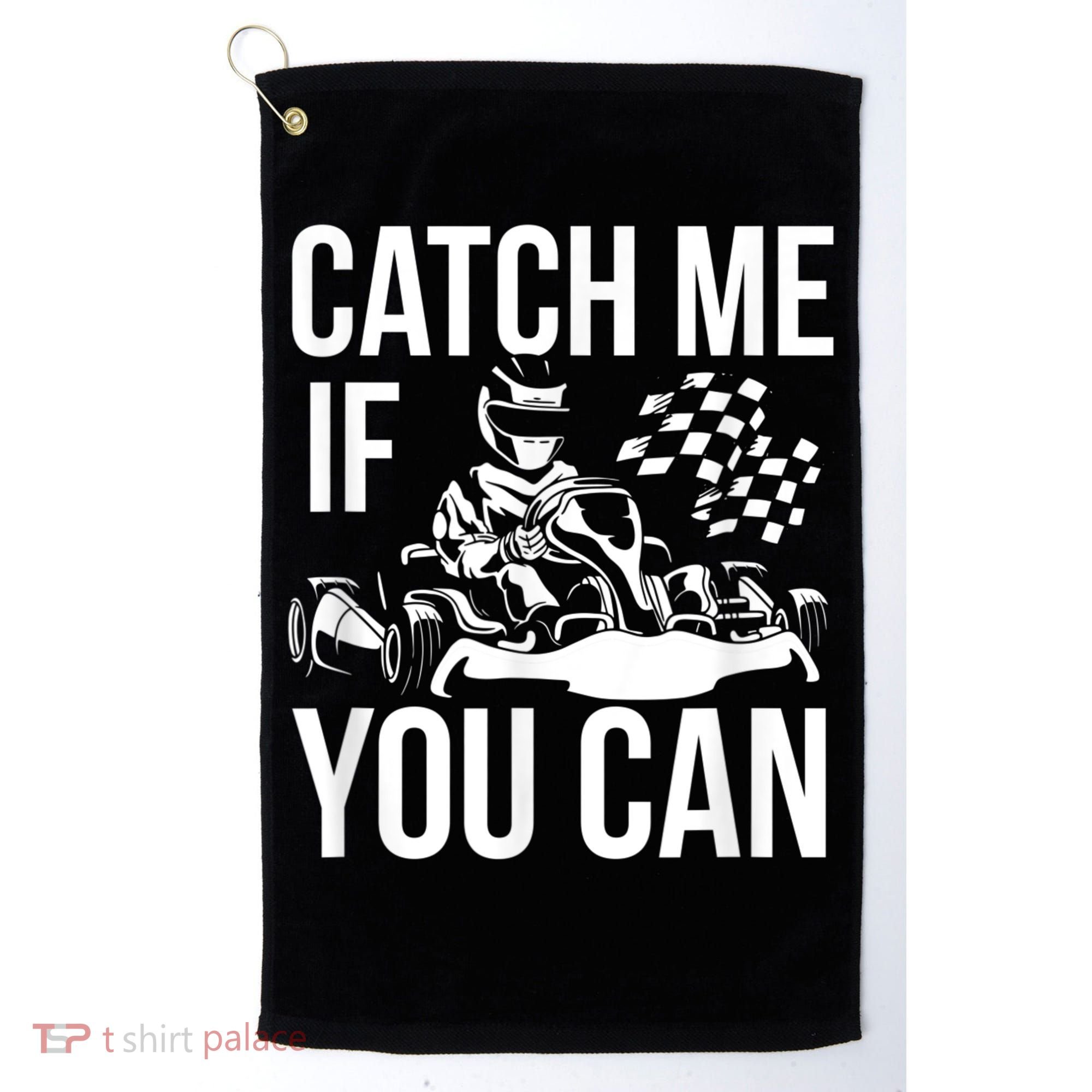Karting Race Track Kart Racing Catch Me Go Carts Races Golf Towel