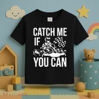 Karting Race Track Kart Racing Catch Me Go Carts Races Toddler T-Shirt thumb 3