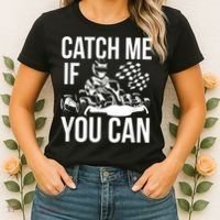 Karting Race Track Kart Racing Catch Me Go Carts Races Women's T-Shirt thumb 2