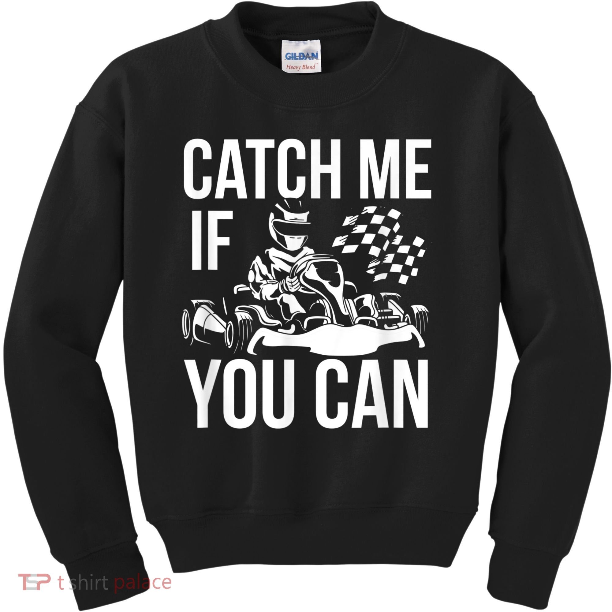 Karting Race Track Kart Racing Catch Me Go Carts Races Kids Sweatshirt
