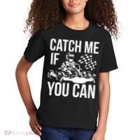 Karting Race Track Kart Racing Catch Me Go Carts Races Kids T-Shirt thumb 2