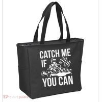 Karting Race Track Kart Racing Catch Me Go Carts Races Tote Bag thumb 2