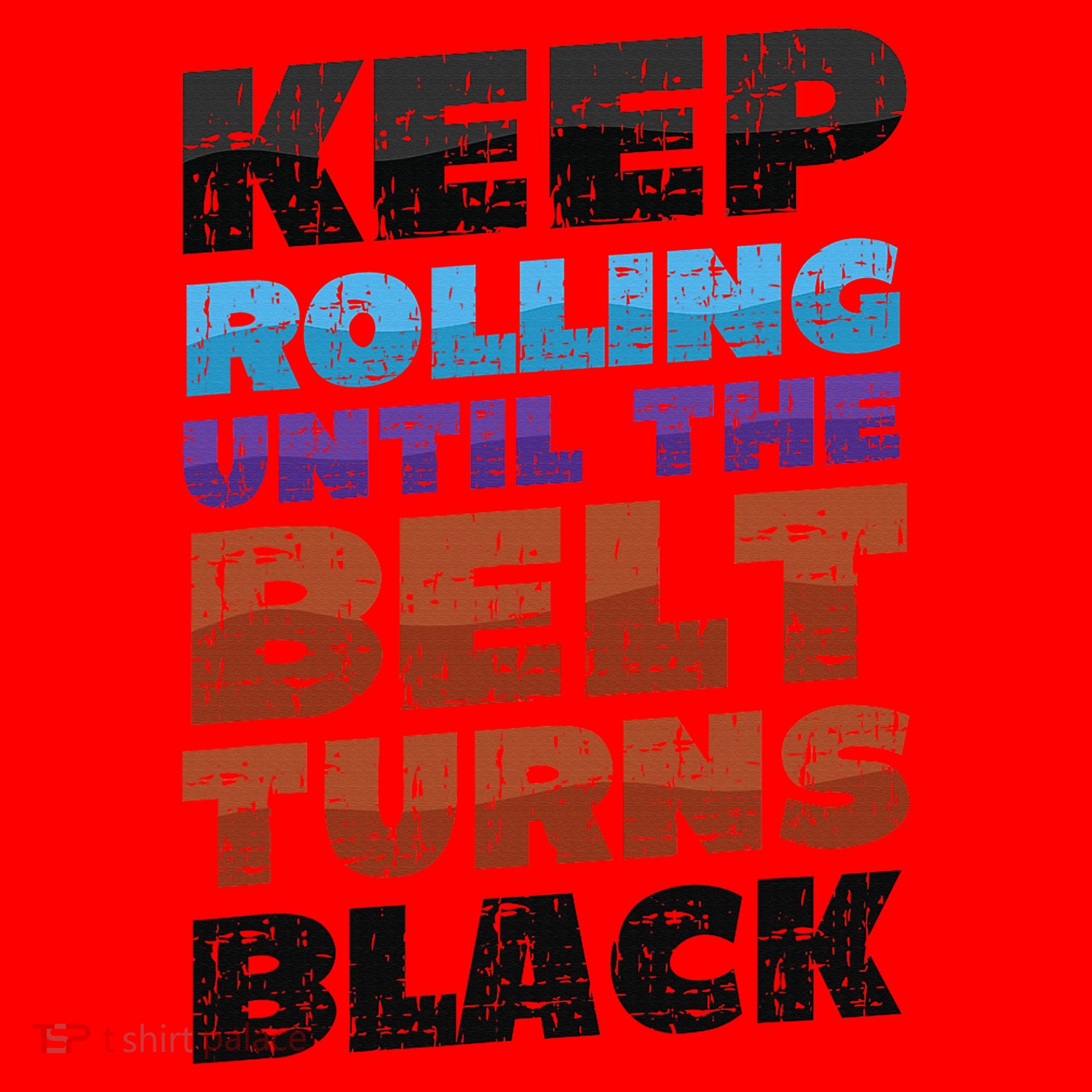 Keep Rolling Until The Belt Turns Black Jiu Jitsu Santa Hat