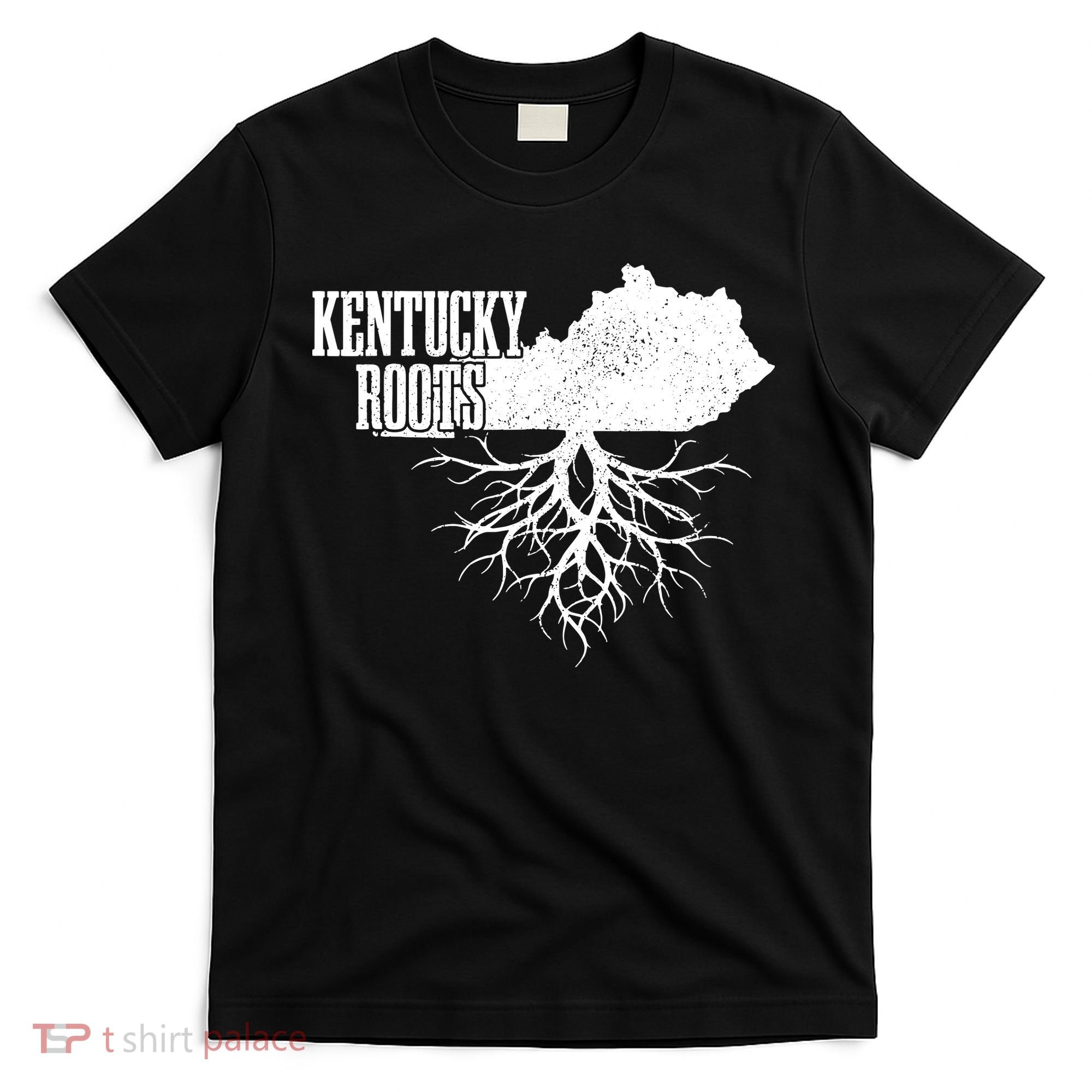 Kentucky Roots Vintage Usa Patriotic Pride State Map Gift T-Shirt