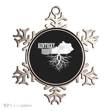 Kentucky Roots Vintage Usa Patriotic Pride State Map Gift Ornament