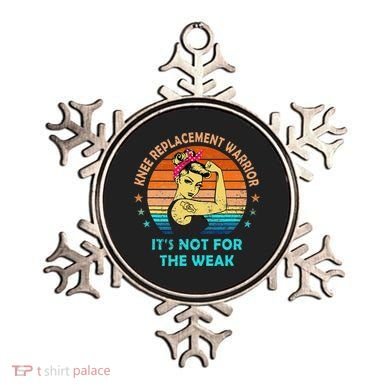 Knee Replacement Warrior ItS Not For The Weak Strong Ornament