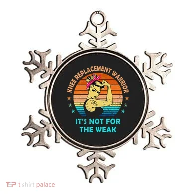 Knee Replacement Warrior ItS Not For The Weak Strong Ornament