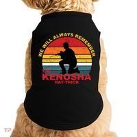 Kyle Rittenhouse We Will Always Remember The Kenosha Hat Trick Doggie Tank thumb 0