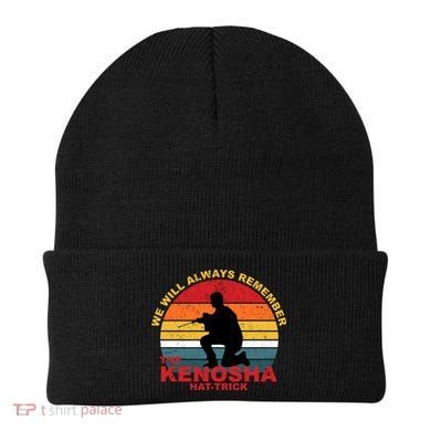 Kyle Rittenhouse We Will Always Remember The Kenosha Hat Trick Beanie