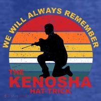 Kyle Rittenhouse We Will Always Remember The Kenosha Hat Trick Women's Hoodie thumb 2