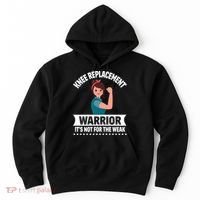 Knee Replacement Warrior Knee Surgery Recovery Get Well Gift Hoodie thumb 0