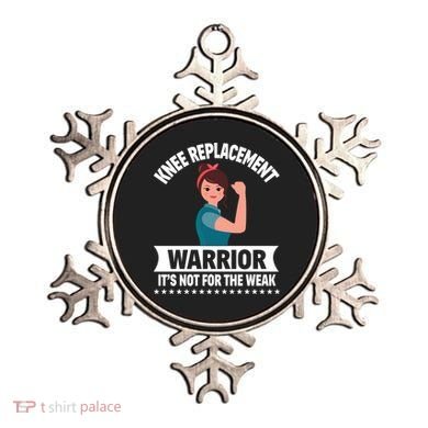 Knee Replacement Warrior Knee Surgery Recovery Get Well Gift Ornament