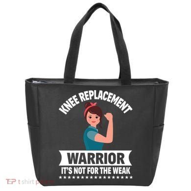 Knee Replacement Warrior Knee Surgery Recovery Get Well Gift Tote Bag