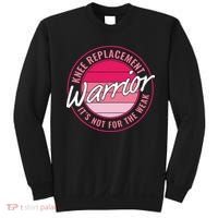 Knee Replacement Warrior Women Knee Surgery Sweatshirt thumb 0