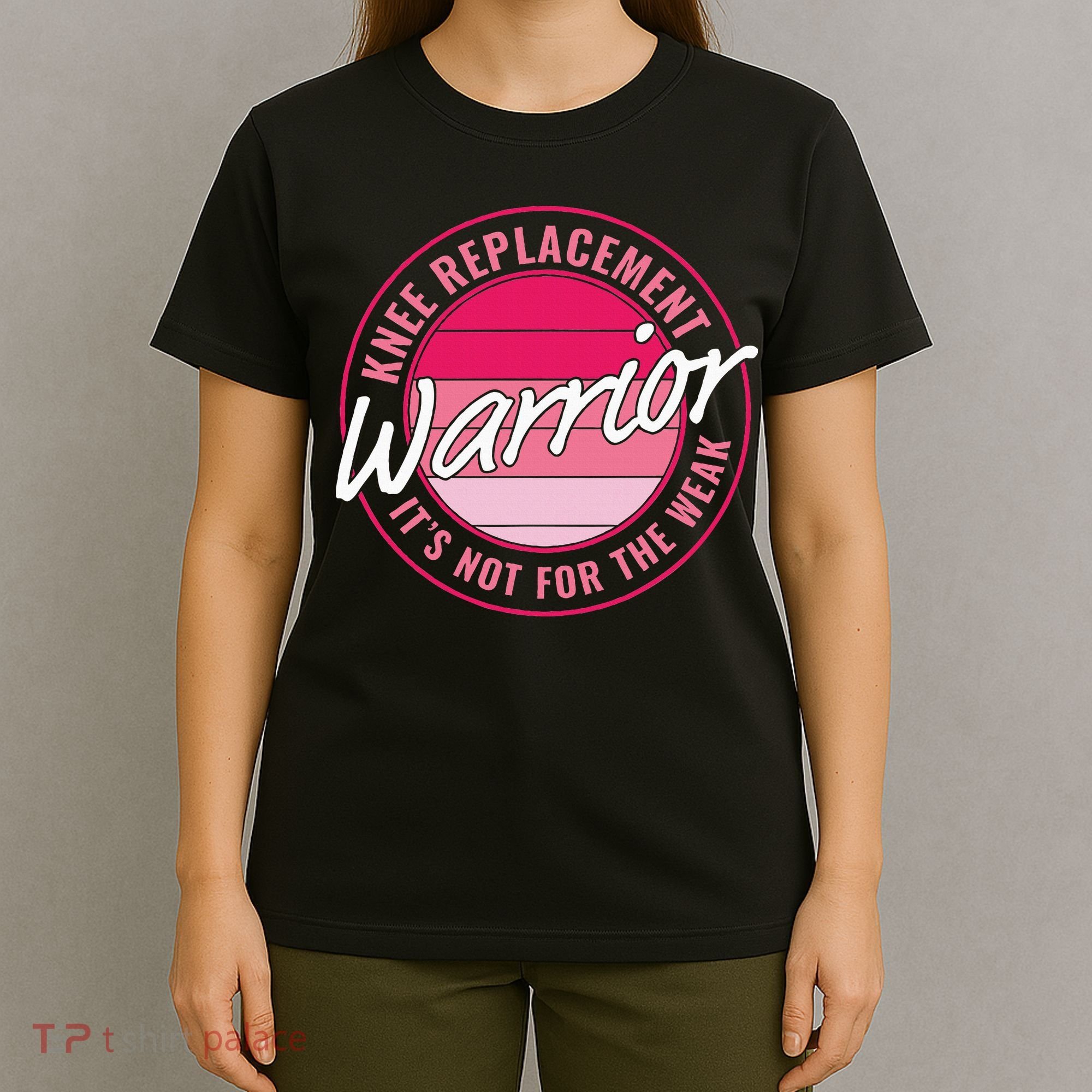 Knee Replacement Warrior Women Knee Surgery T-Shirt