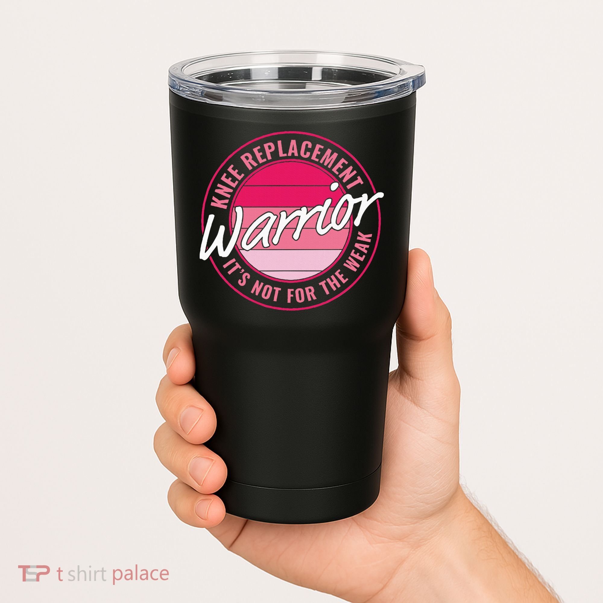 Knee Replacement Warrior Women Knee Surgery Tumbler