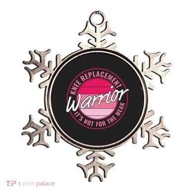 Knee Replacement Warrior Women Knee Surgery Ornament