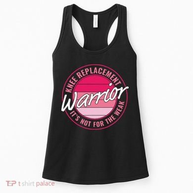 Knee Replacement Warrior Women Knee Surgery Women's Tank Top
