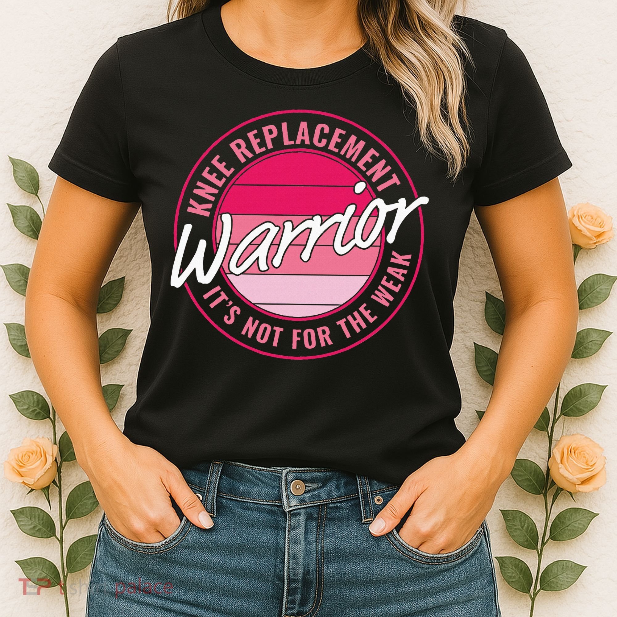 Knee Replacement Warrior Women Knee Surgery Women's T-Shirt