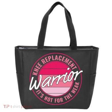 Knee Replacement Warrior Women Knee Surgery Tote Bag