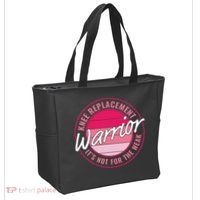 Knee Replacement Warrior Women Knee Surgery Tote Bag thumb 2