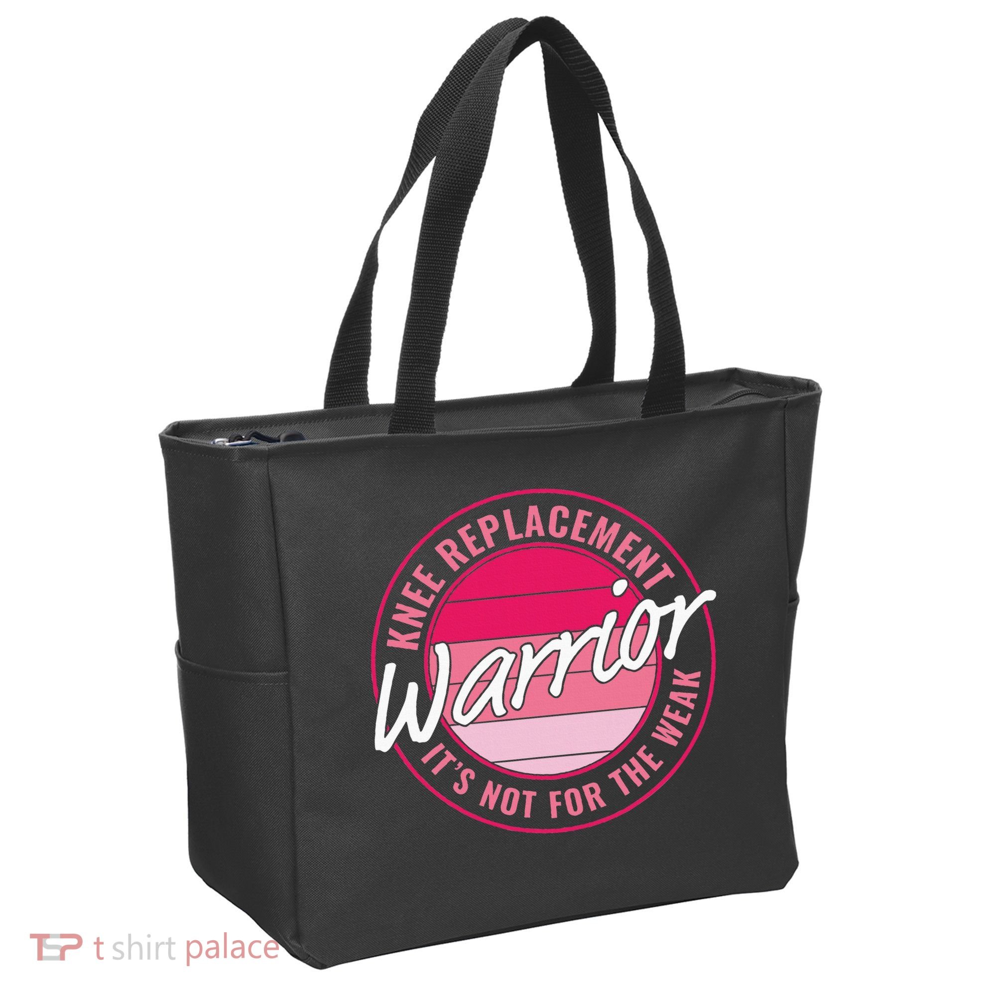 Knee Replacement Warrior Women Knee Surgery Tote Bag