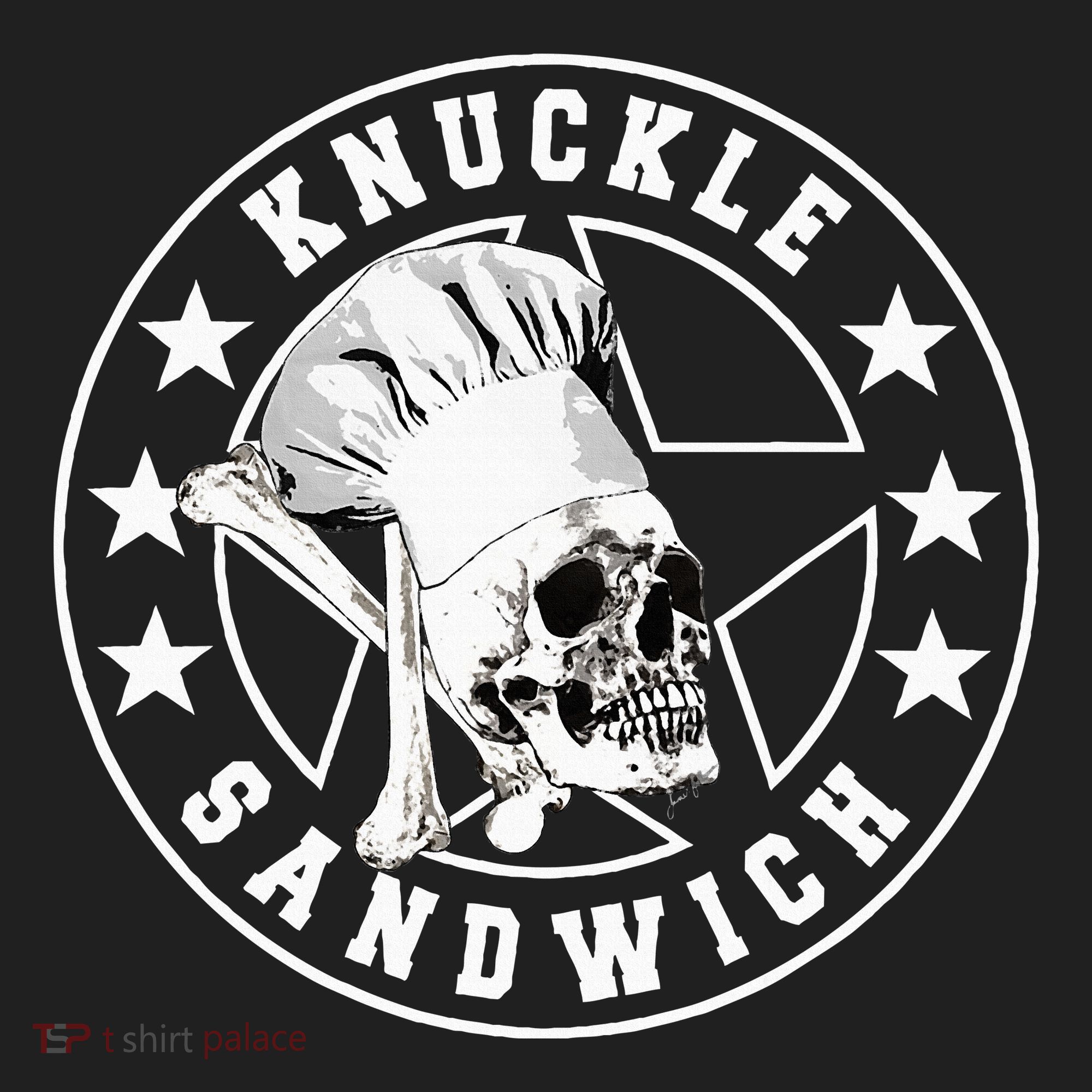 Knuckle Sandwich All Star Knockout White Women's Sweatshirt