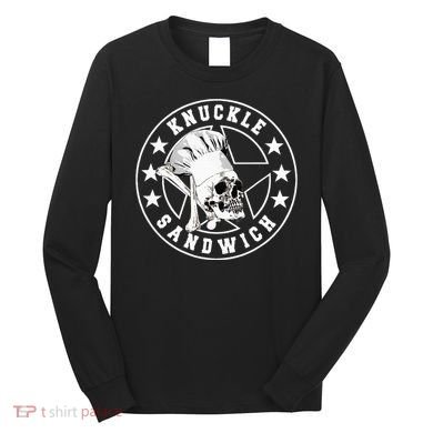 Knuckle Sandwich All Star Knockout White Long Sleeve Shirt