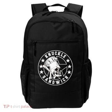 Knuckle Sandwich All Star Knockout White Backpack