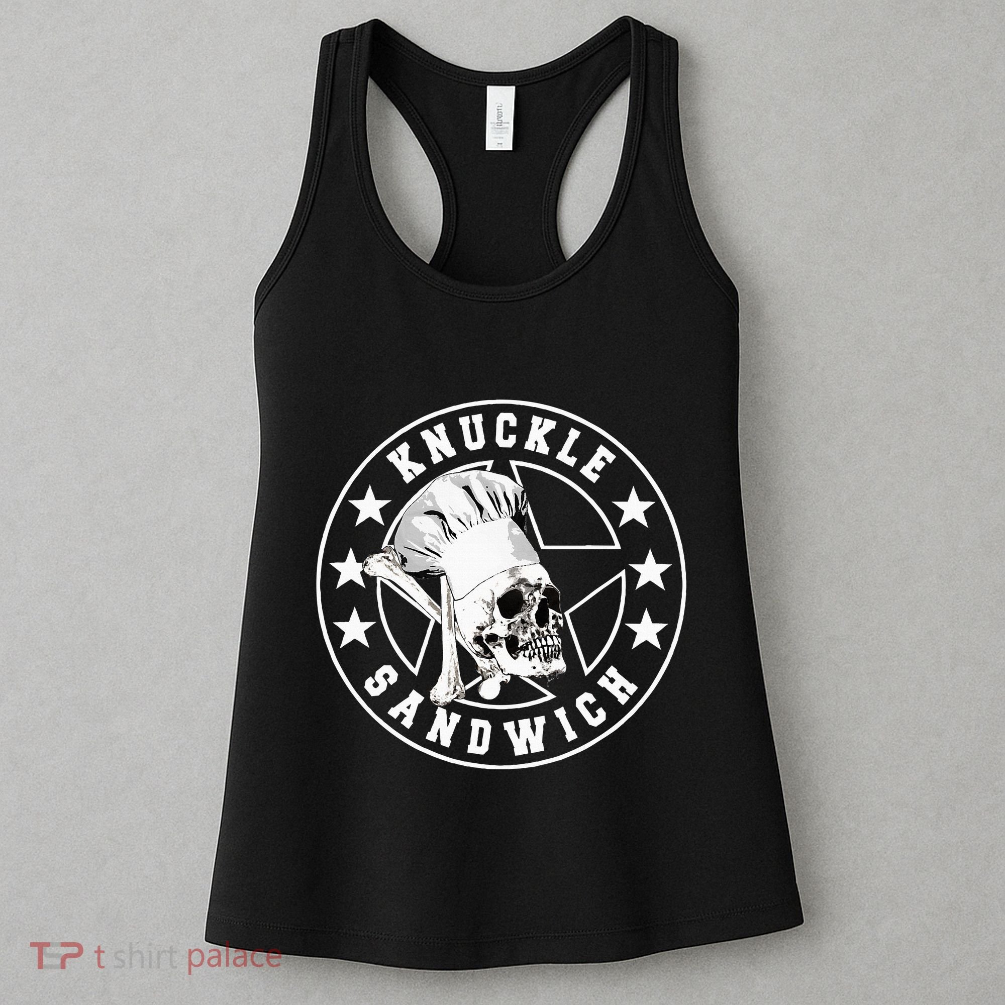 Knuckle Sandwich All Star Knockout White Women's Tank Top