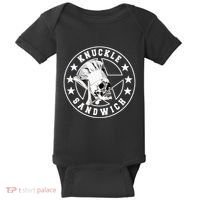 Knuckle Sandwich All Star Knockout White Baby Bodysuit thumb 0