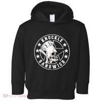 Knuckle Sandwich All Star Knockout White Toddler Hoodie thumb 0