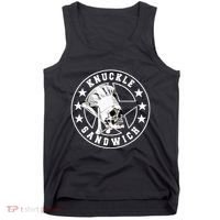 Knuckle Sandwich All Star Knockout White Tank Top thumb 0