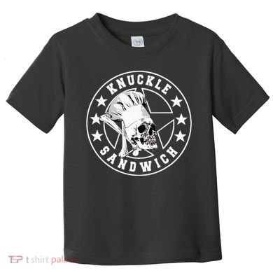 Knuckle Sandwich All Star Knockout White Toddler T-Shirt