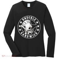 Knuckle Sandwich All Star Knockout White Women's Long Sleeve Shirt thumb 0