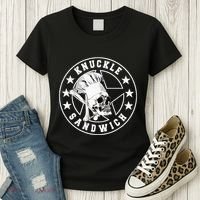 Knuckle Sandwich All Star Knockout White Women's T-Shirt thumb 3
