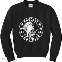 Knuckle Sandwich All Star Knockout White Kids Sweatshirt thumb 0