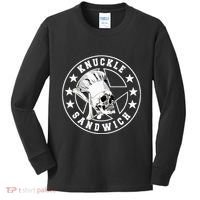 Knuckle Sandwich All Star Knockout White Kids Long Sleeve Shirt thumb 0