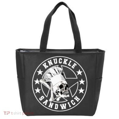 Knuckle Sandwich All Star Knockout White Tote Bag
