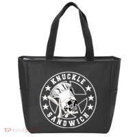 Knuckle Sandwich All Star Knockout White Tote Bag thumb 0