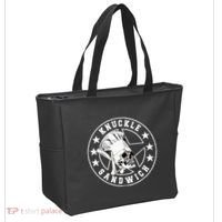 Knuckle Sandwich All Star Knockout White Tote Bag thumb 2
