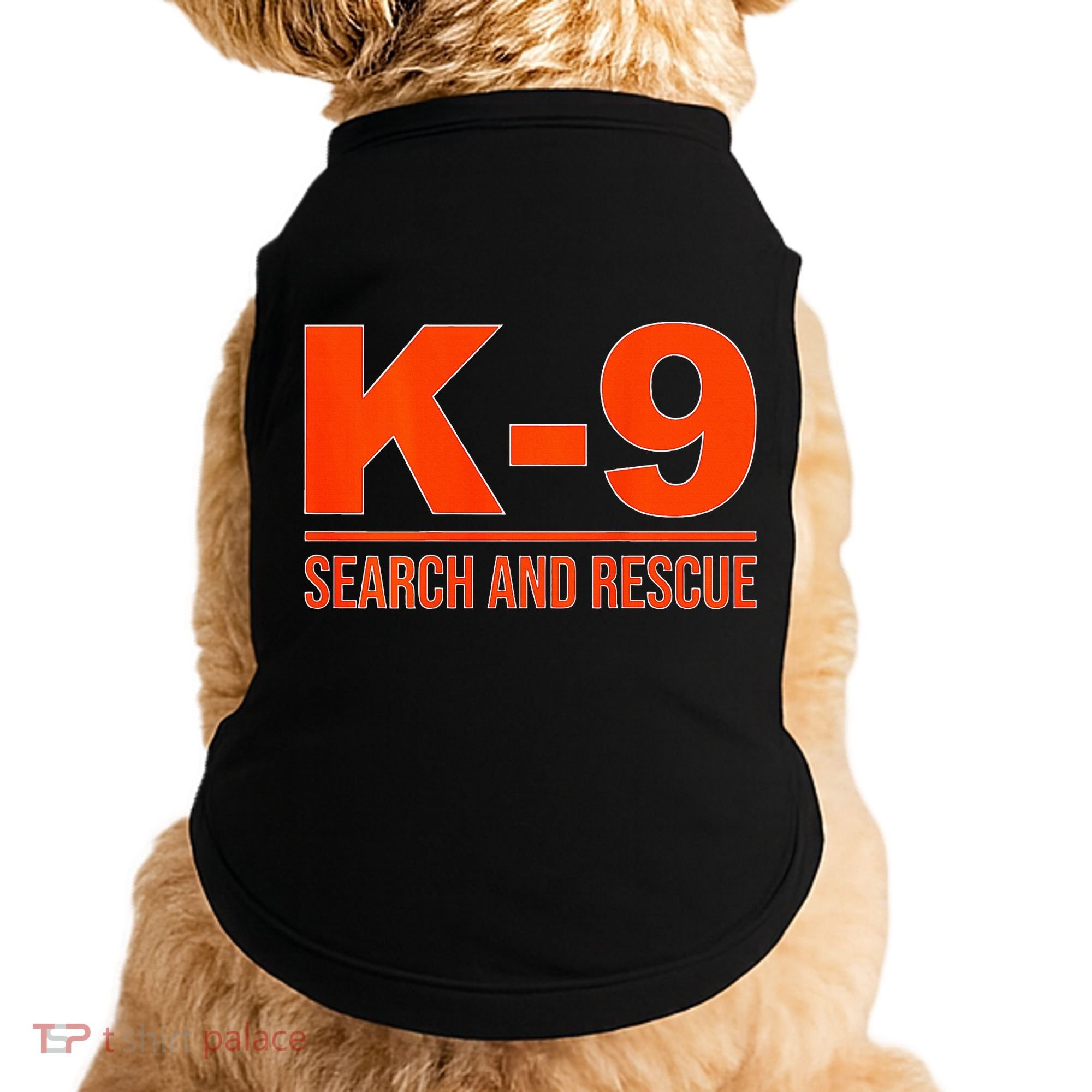 K9 Search And Rescue Sar Emergency Search Team Uniform Doggie Tank